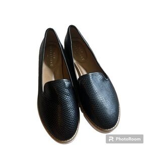 New Directions black slip on flats shoes